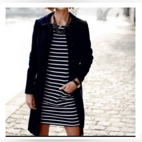 EUC Boden nautical Breton Stripe semi-fitted sheath dress, size 4 MSRP $118 - Picture 16 of 16
